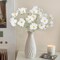 Summer Daisy Flowers Artificial White Cosmos Tabletop Decor Silk Flowers 5PCS Fake Wildflowers Artificial Daisies Faux Flowers for Living Room Decor Wedding Bouquets for Bride (White)
